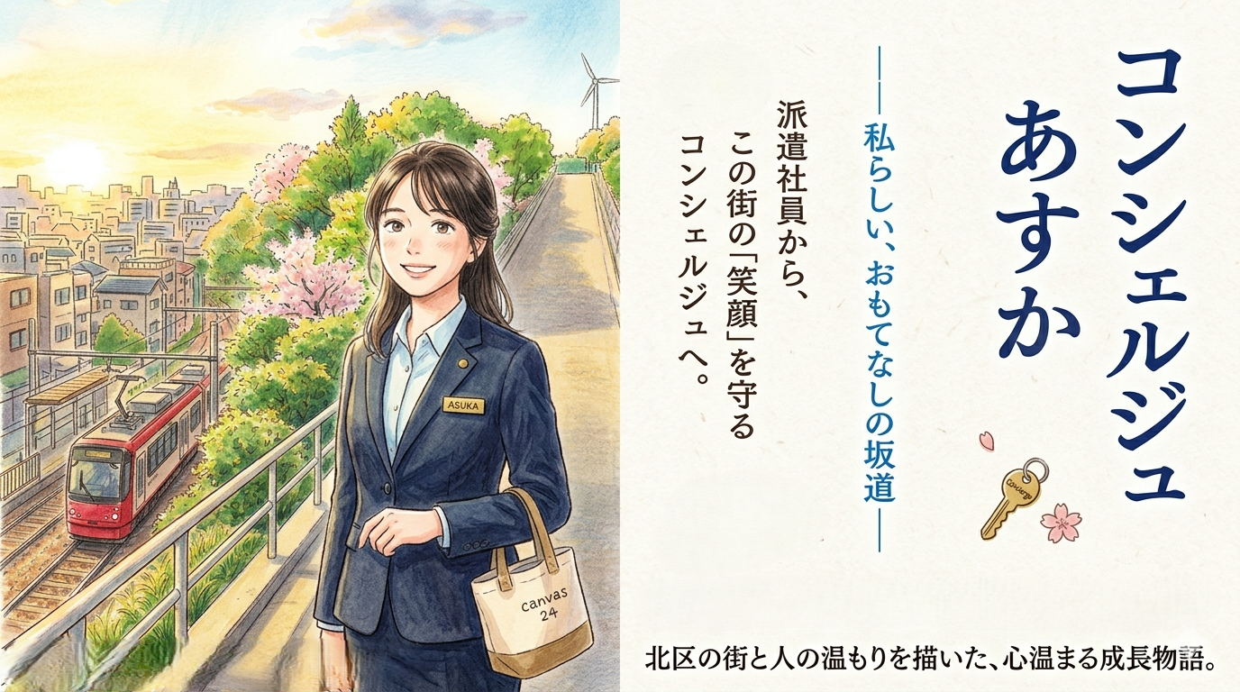 コンシェルジュあすか — 北区を舞台にした小説